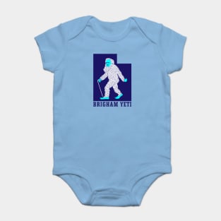 Brigham Yeti in Utah Baby Bodysuit